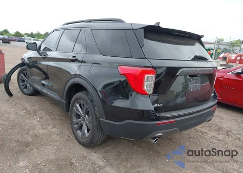 2022 Ford Explorer Xlt из США, поврежденный, VIN 1FMSK8DH5NGB07914